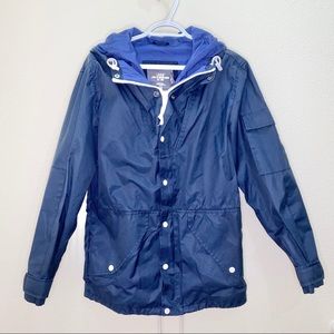 L.O.G.G. By H&M Men’s Navy Blue Raincoat, Small